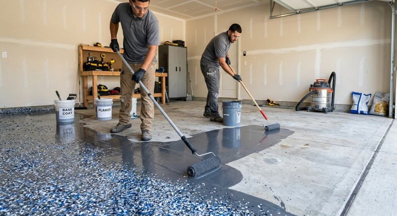 Concrete Floor Coating Service in Greensboro, NC