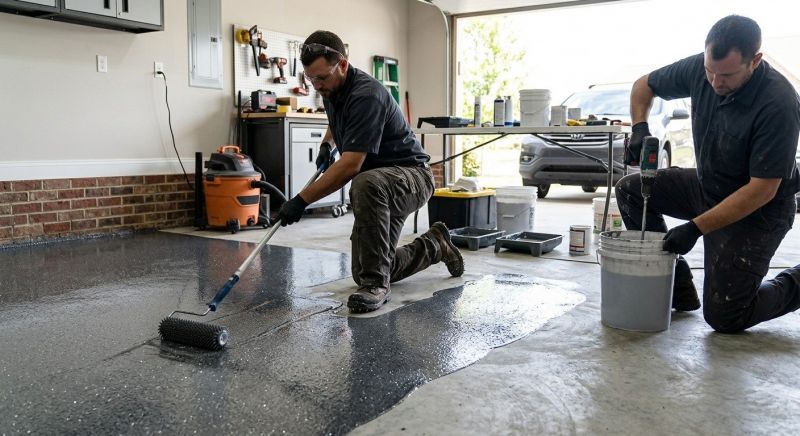 Epoxy Floor Coating Service in Greensboro, NC