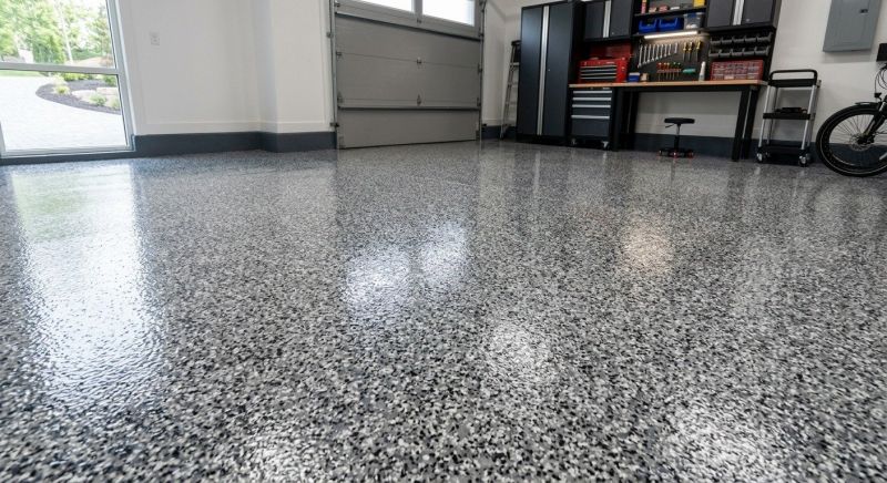 Epoxy Garage Flooring Installation in Greenville, SC