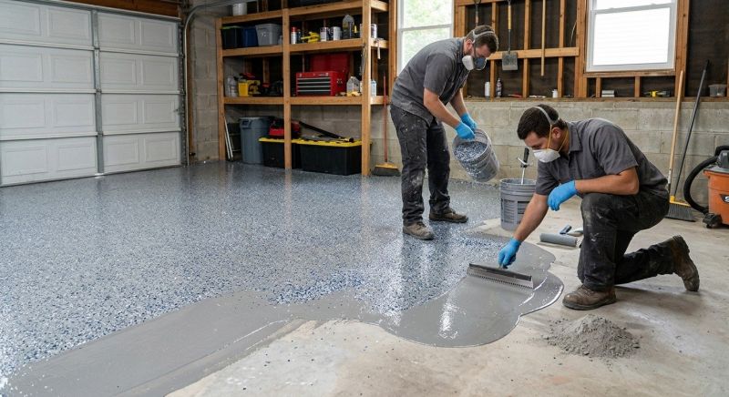 Garage Floor Resurfacing in Columbia, SC